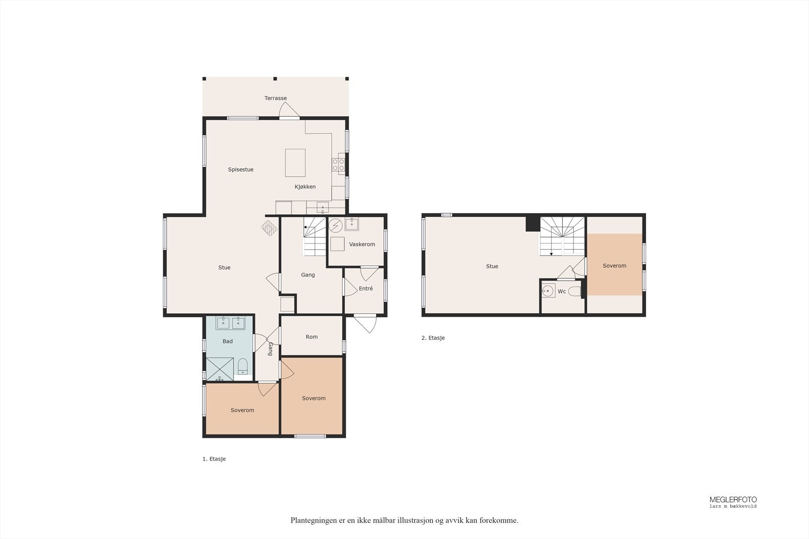 Planskisse over Seterskogen 16. Galleribilde