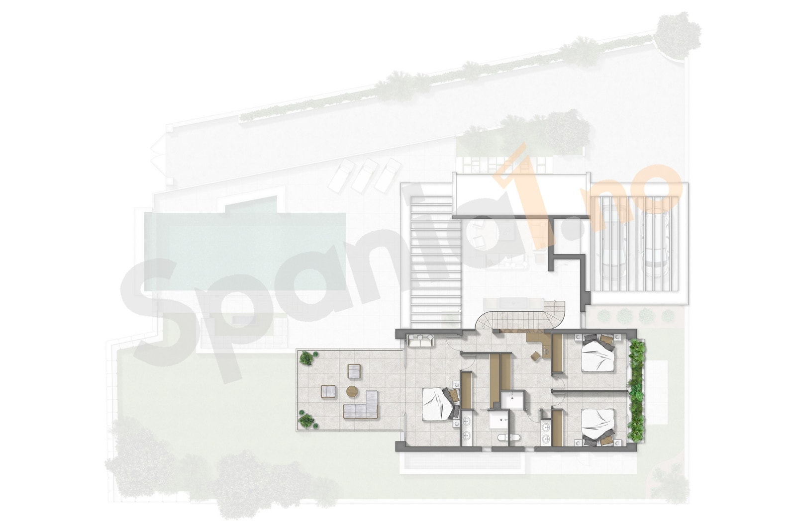 Plantegning 2. etg Galleribilde