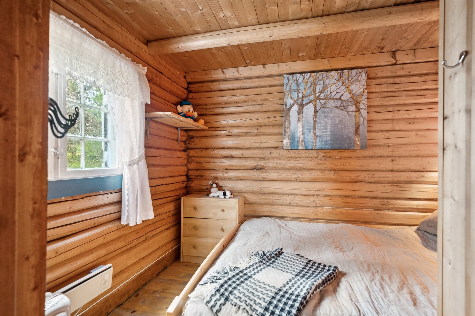 Detaljer fra soverom Galleribilde