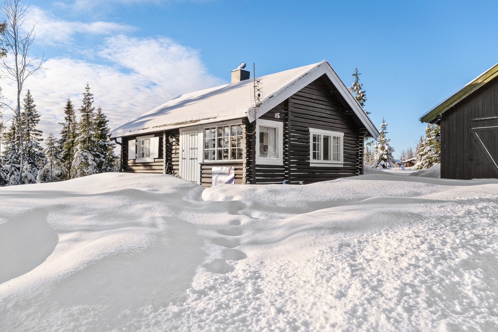 Se vinteridyllen på Lauvlia - Ljøsheim. Galleribilde