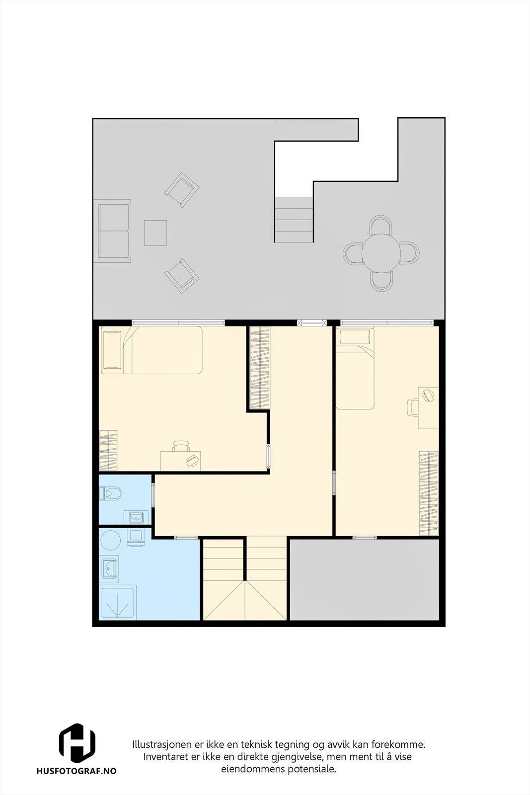 Plantegning 1.etasje. Galleribilde