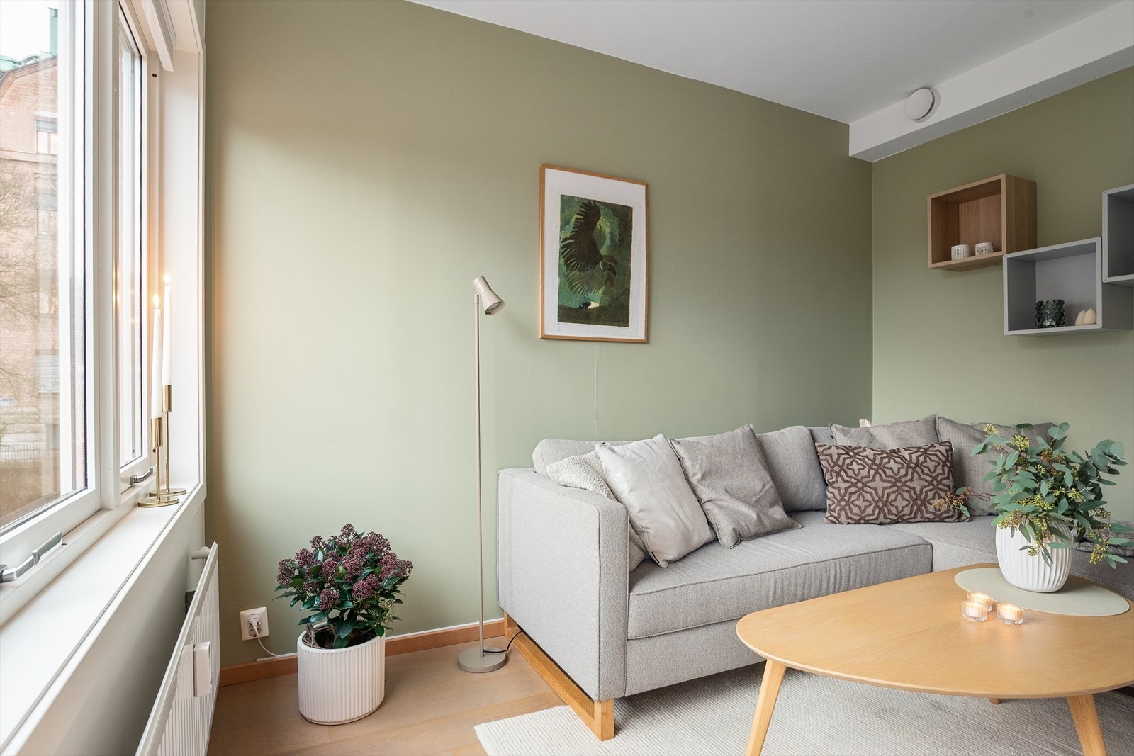 Det andre soverommet egner seg godt som kontor, gjesterom eller barnerom. Galleribilde