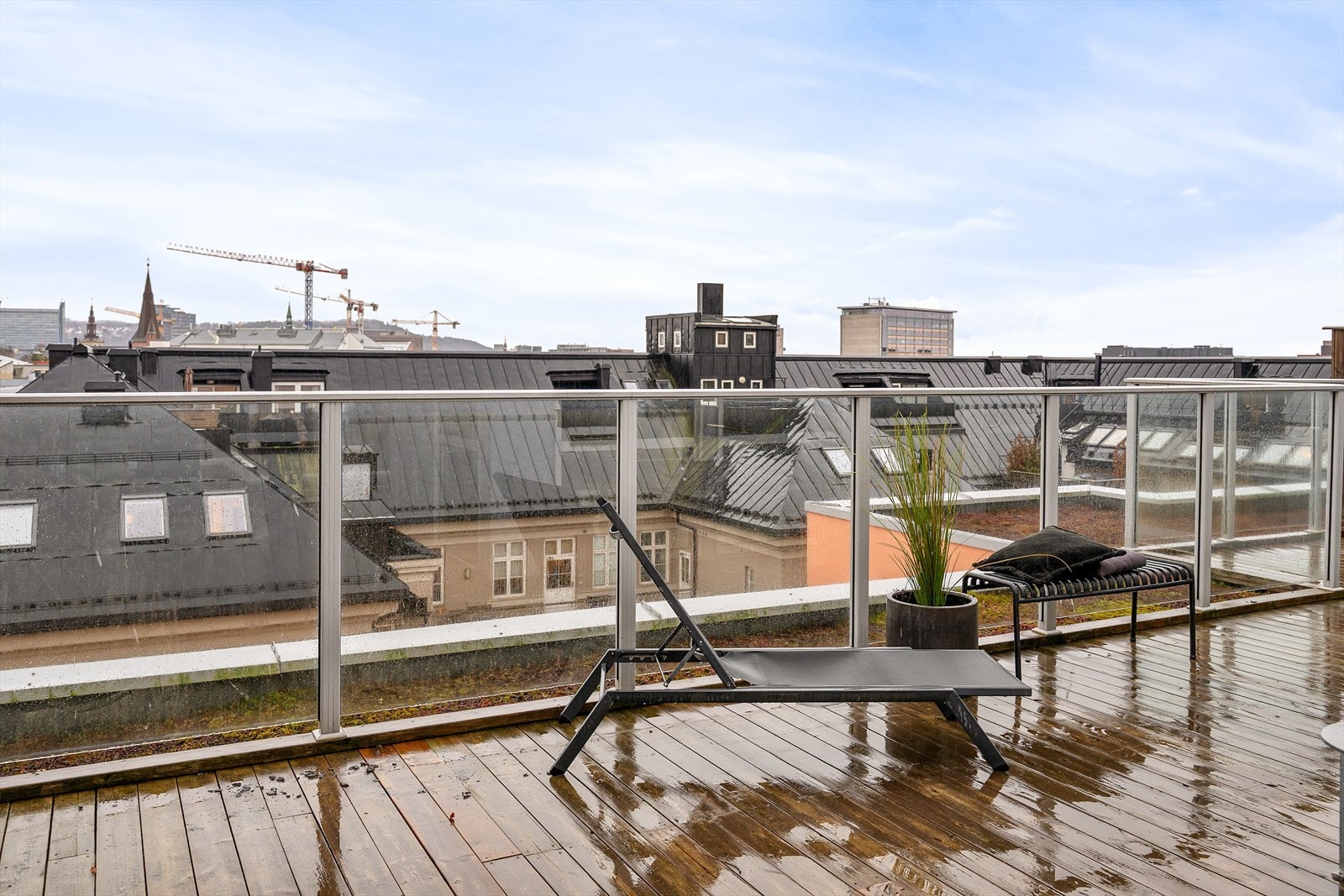 Utsikt over Pilestredet Parks karakteristiske bebyggelse. Galleribilde