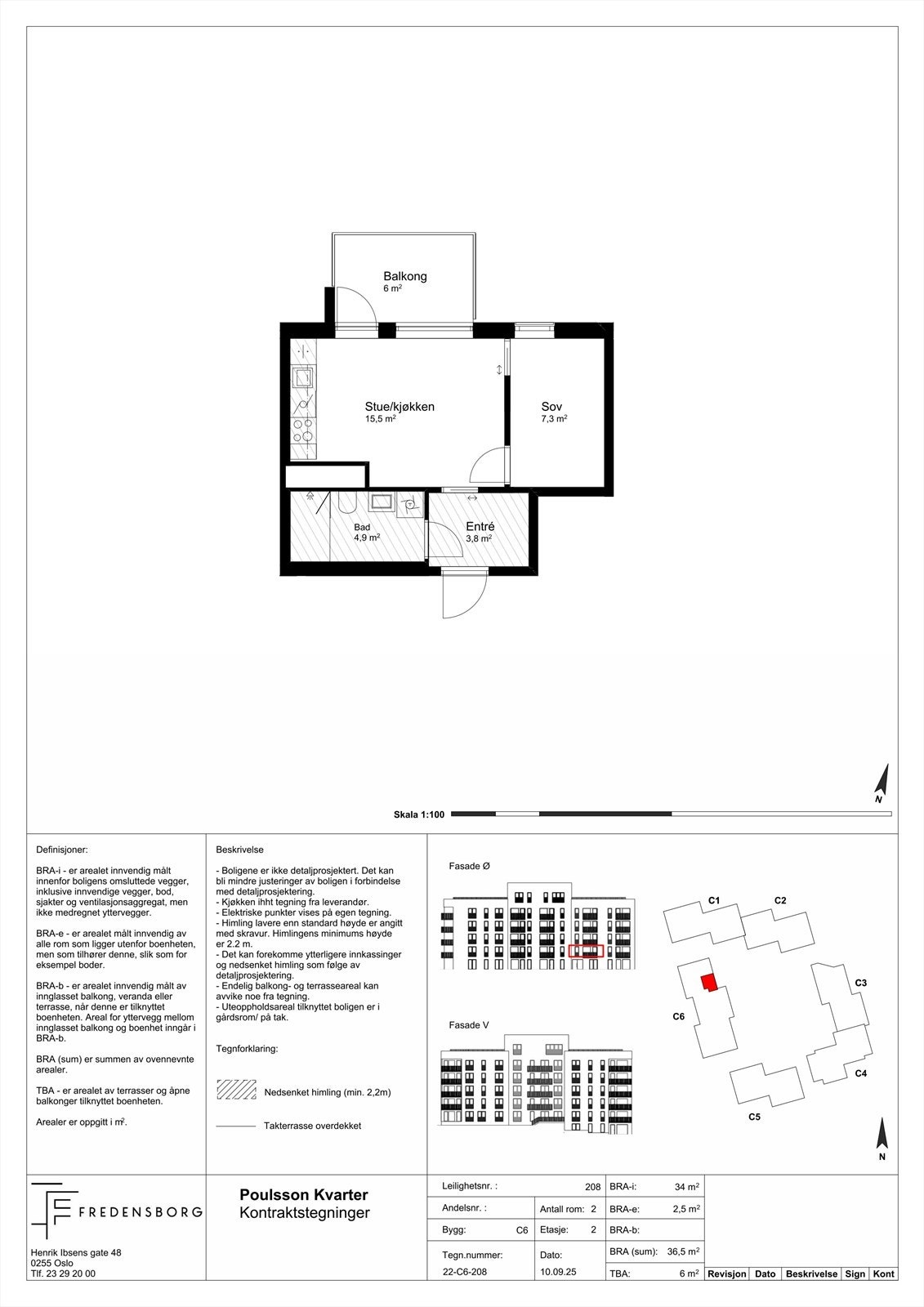 Kontraktstegning C6_208 - Ikke målbar Galleribilde