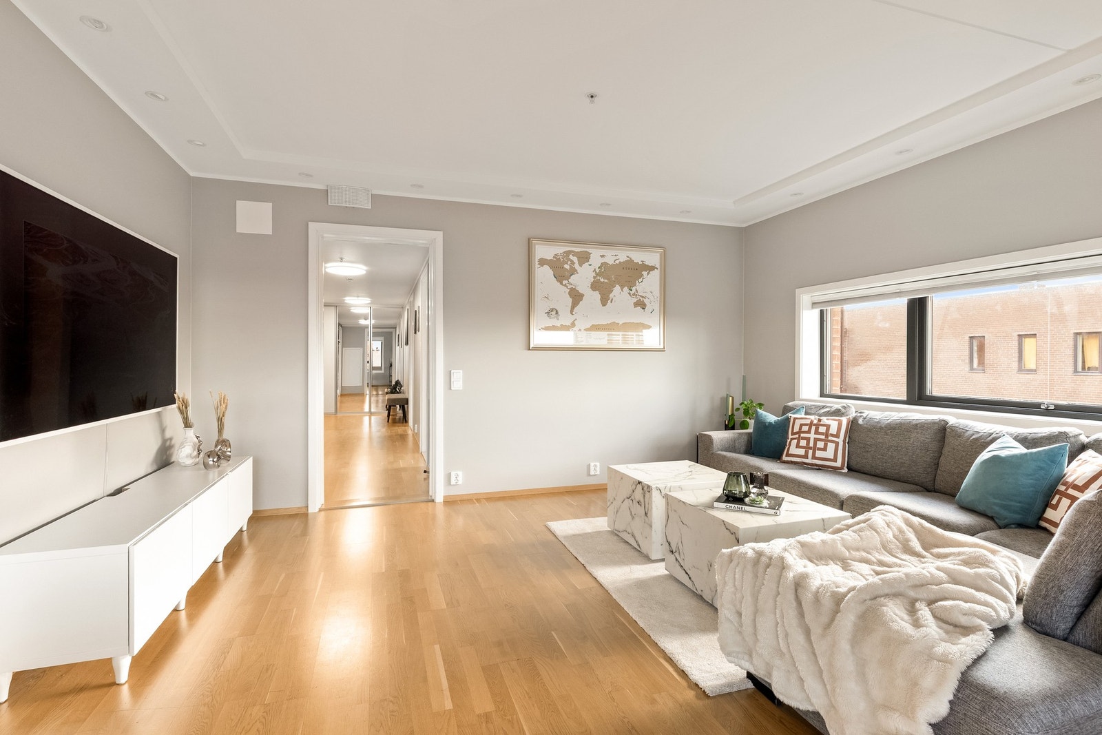 Balansert ventilasjon som sørger for et godt inneklima. Galleribilde