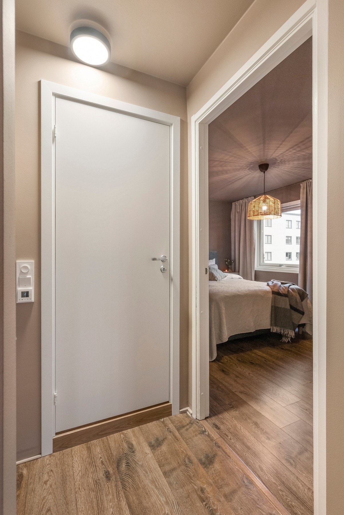 Gang inn til soverom Galleribilde