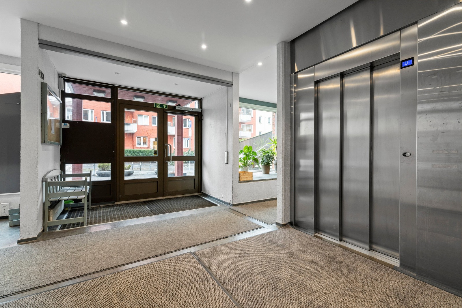 Inngangsparti Galleribilde