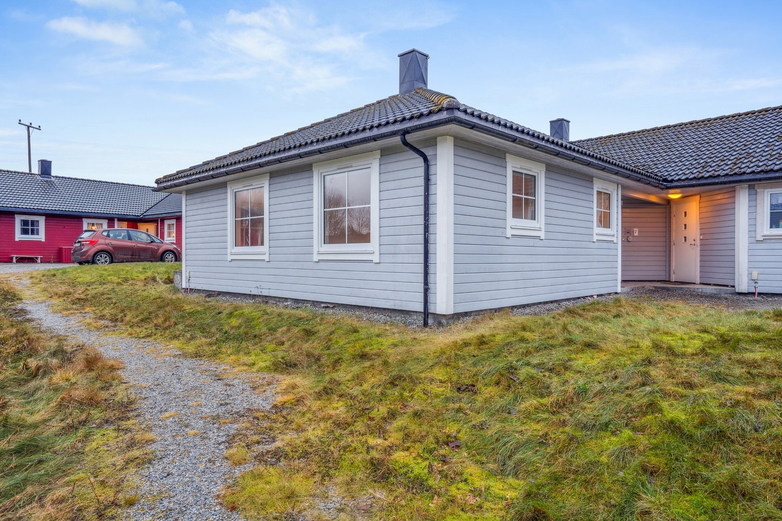 Kort vei til skole, dagligvare og kollektiv-tilbud. Galleribilde