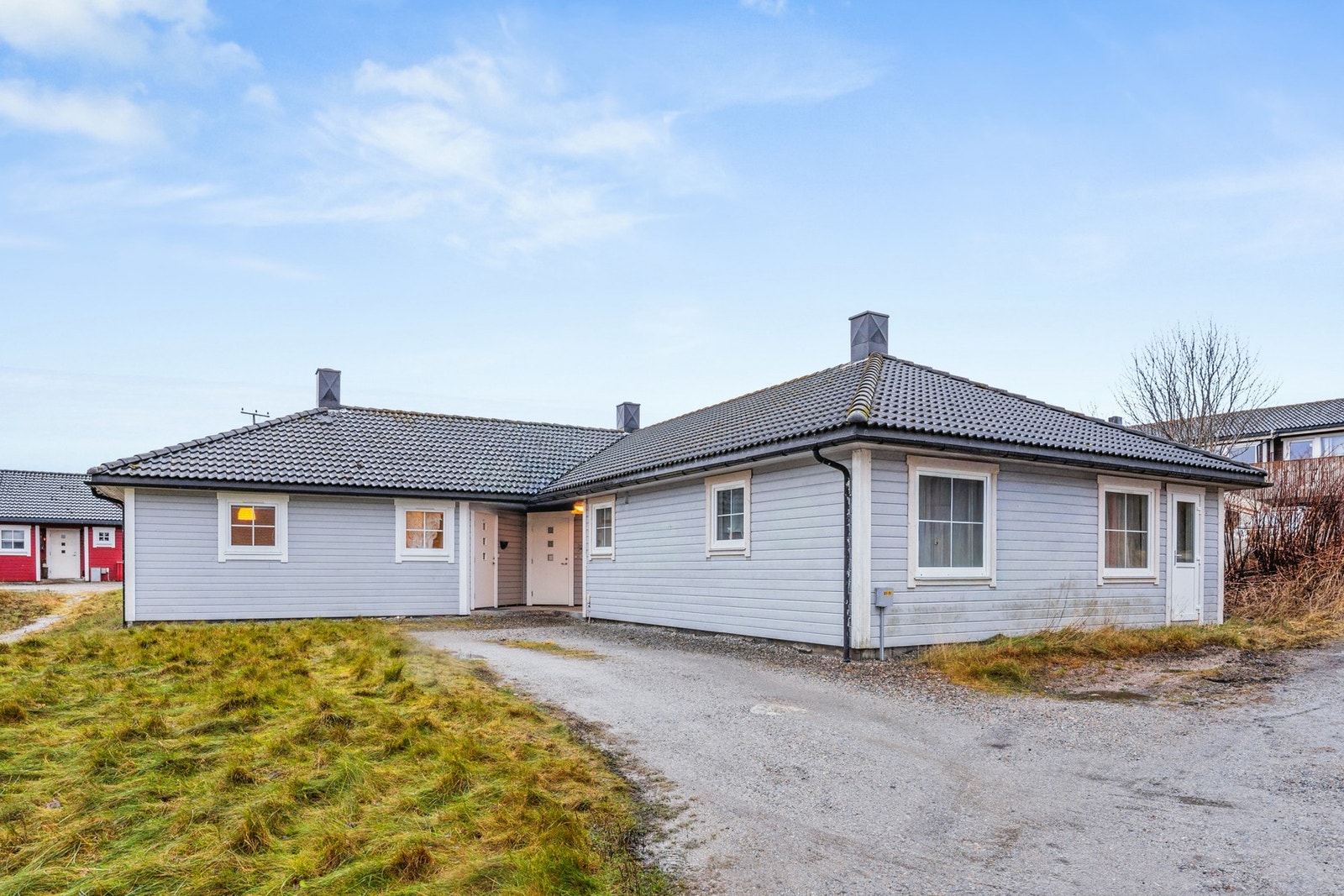 Et fint og velholdt rekkehus med rolig beliggenhet på Sistranda. Galleribilde