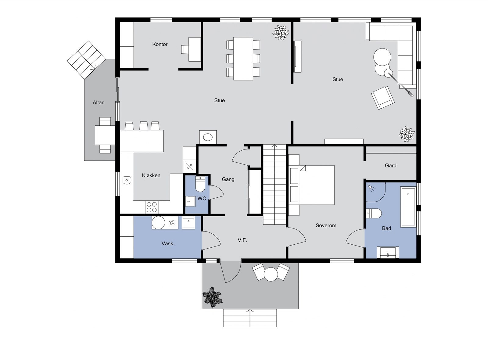 Hovedetasjen Galleribilde