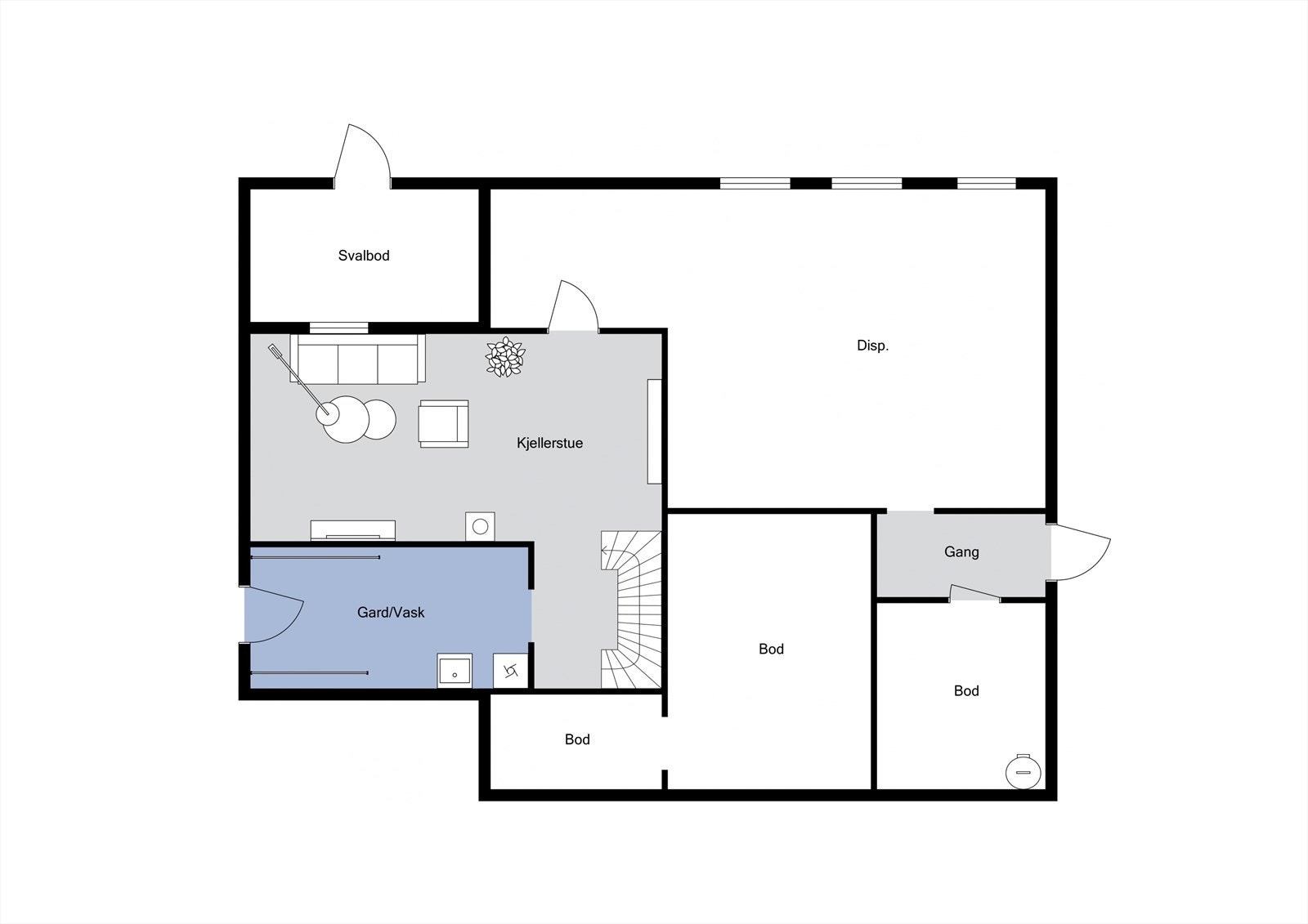 Underetasjen Galleribilde