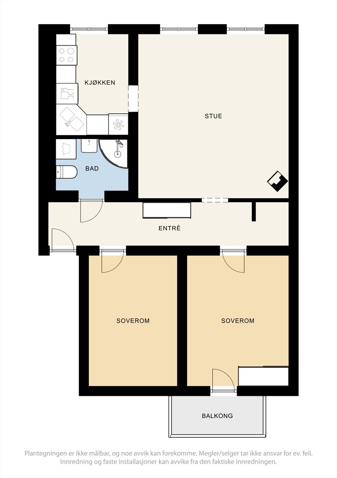 Plantegning. Galleribilde