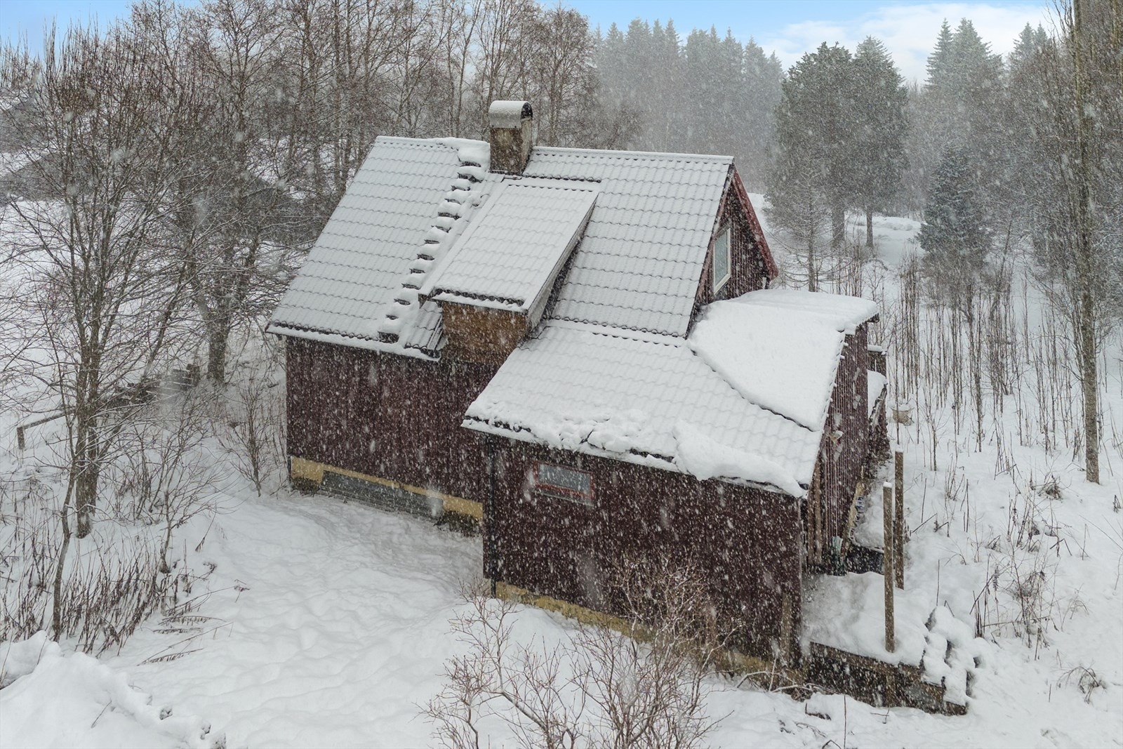 Boligen har behov for oppgraderinger, så her vil man ha mange muligheter Galleribilde