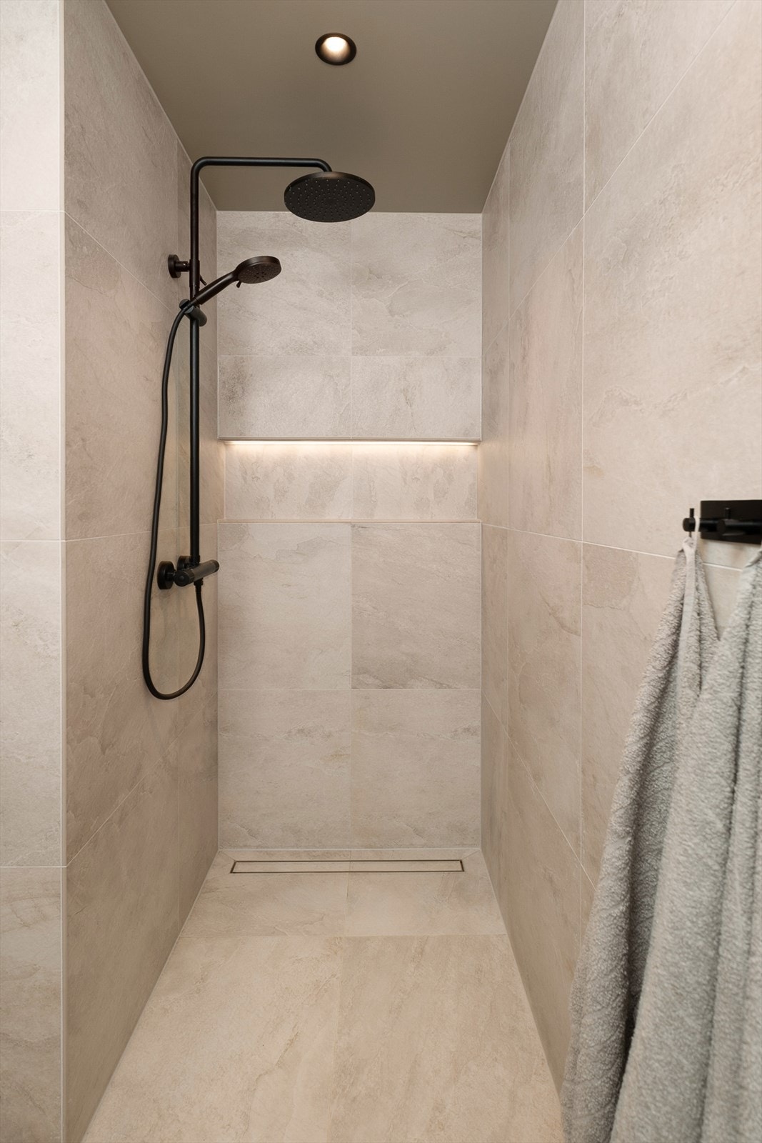 Praktisk dusjnisje. Galleribilde