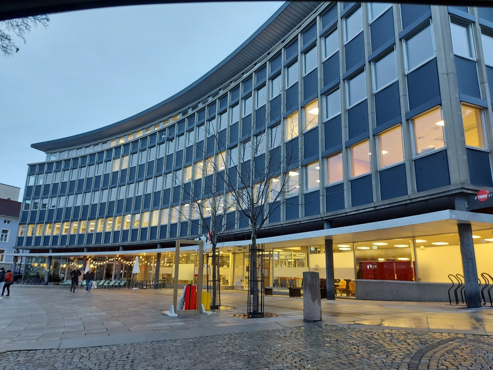 fasade ut mot Torggt Galleribilde