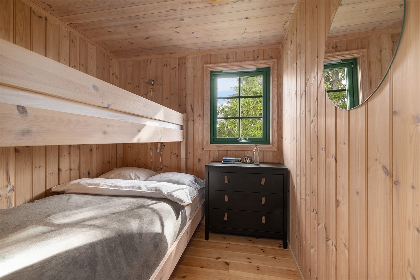 Soverom 3 er innredet med køyeseng. Galleribilde