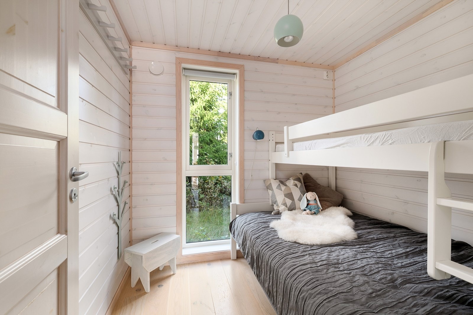 Soverom 2 er innredet med køyeseng. Galleribilde