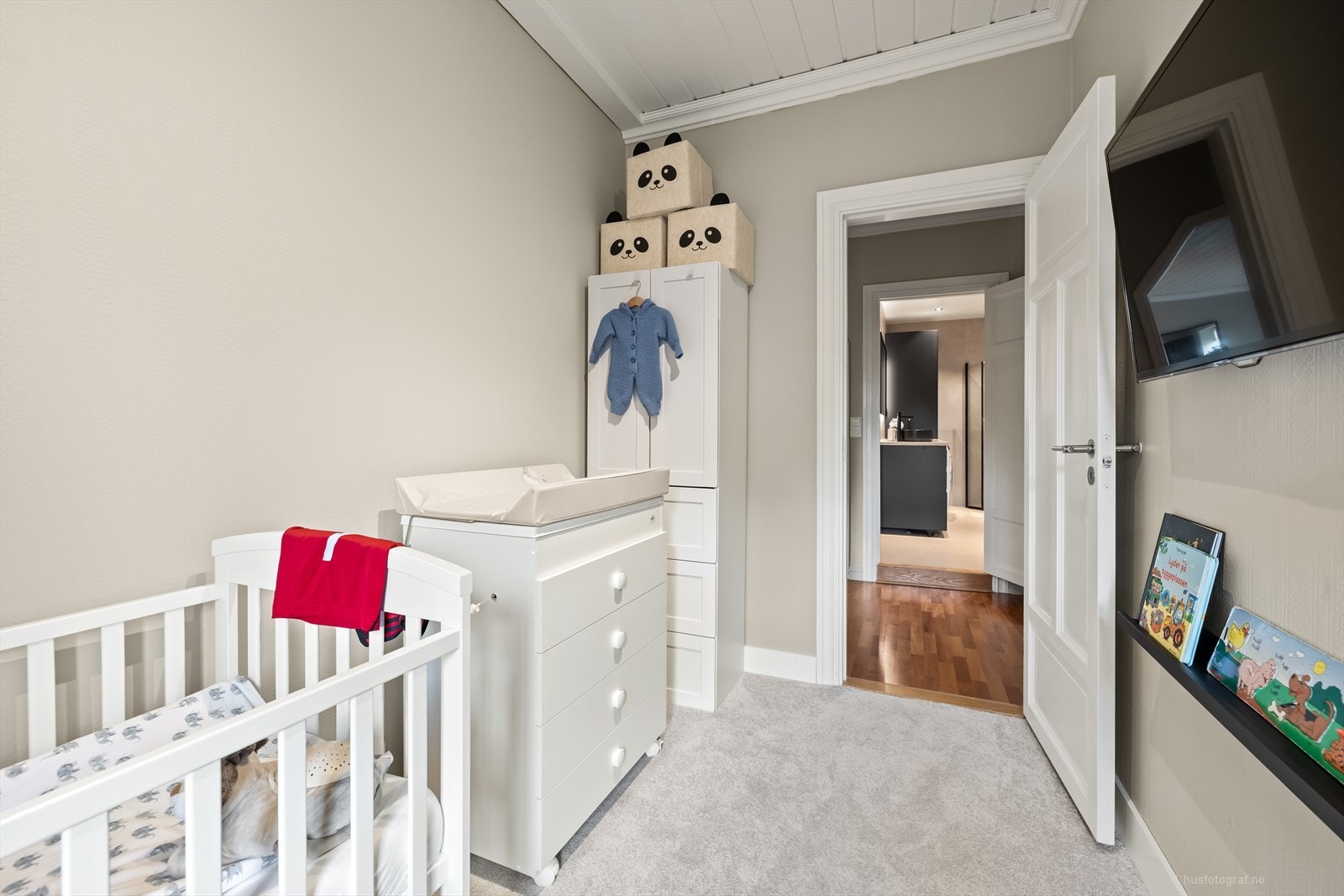 Soverom 2 - Det andre soverommet brukes i dag som barnerom. Galleribilde