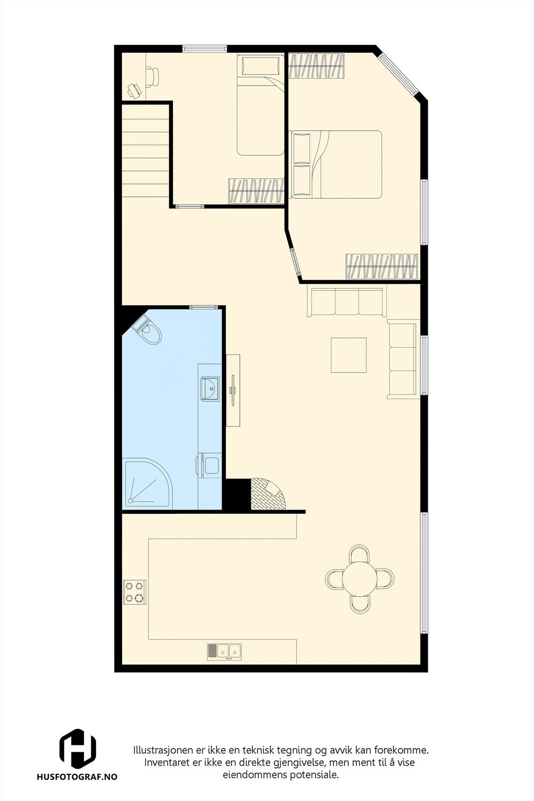 Plantegning. Galleribilde