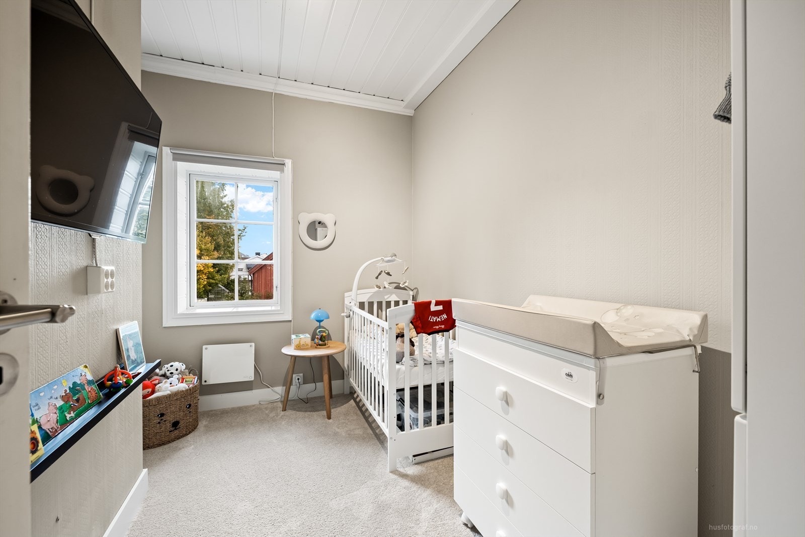 Rommet egner seg også godt som gjesterom eller hjemmekontor, avhengig av behov. Galleribilde