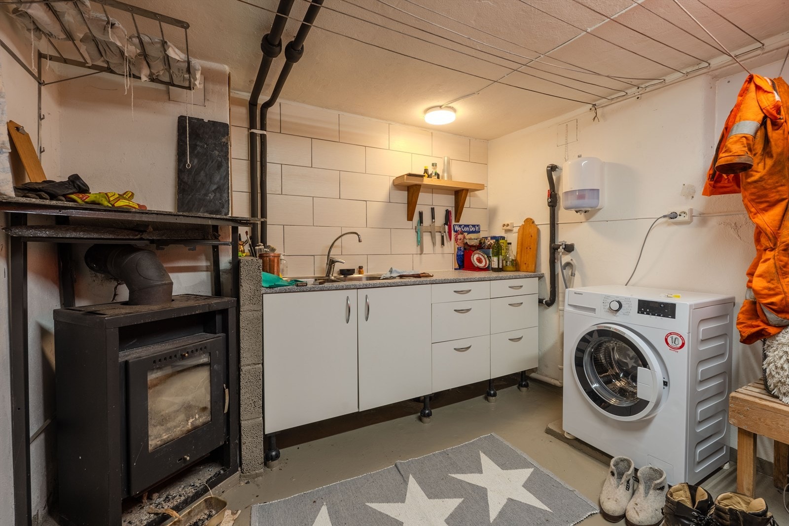 Vaskerom Galleribilde