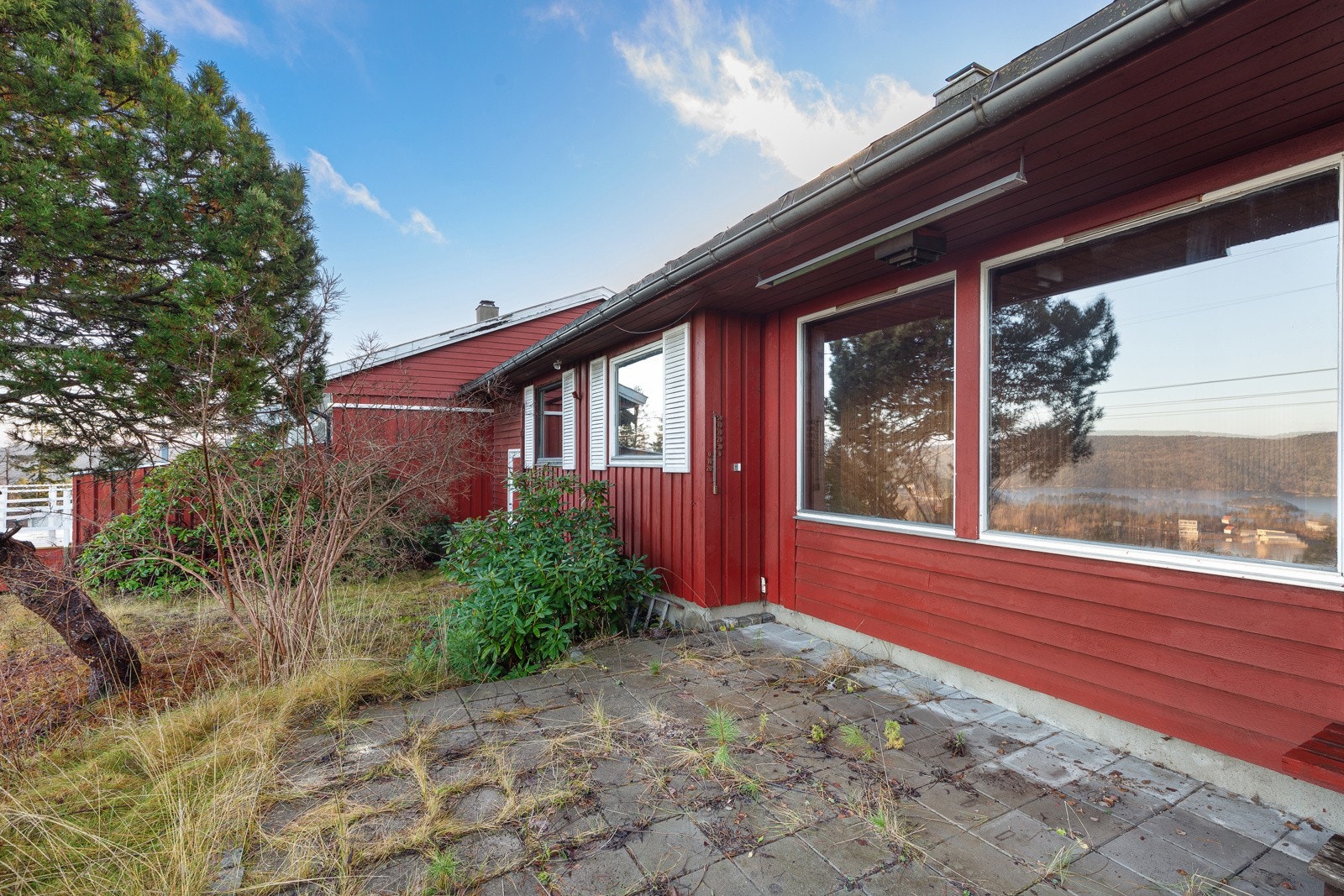 Uteplass utenfor stue Galleribilde