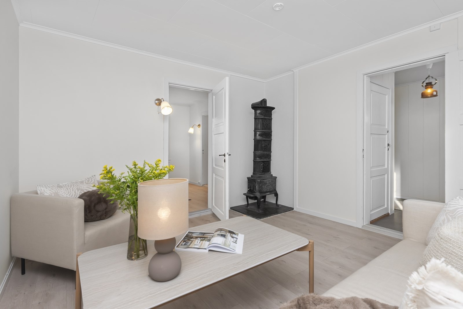 Soverom/peisstue Galleribilde