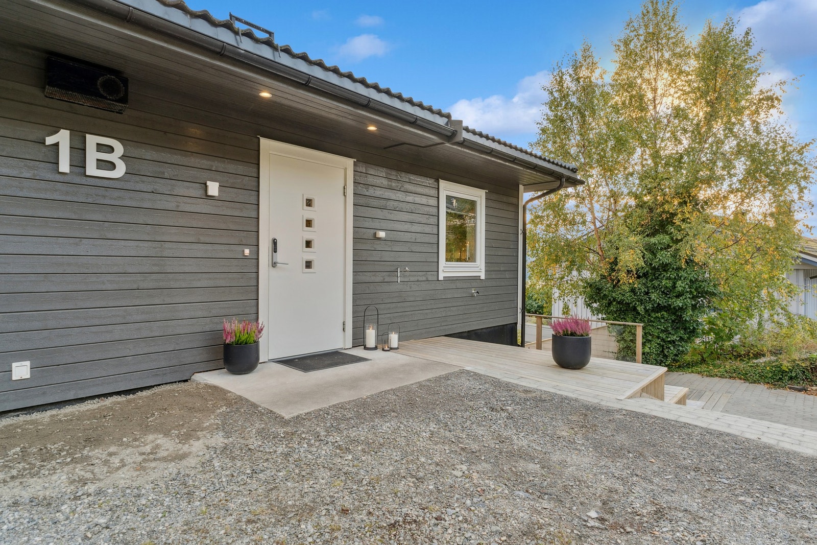 Inngangsparti som sikrer et godt førsteinntrykk! Galleribilde