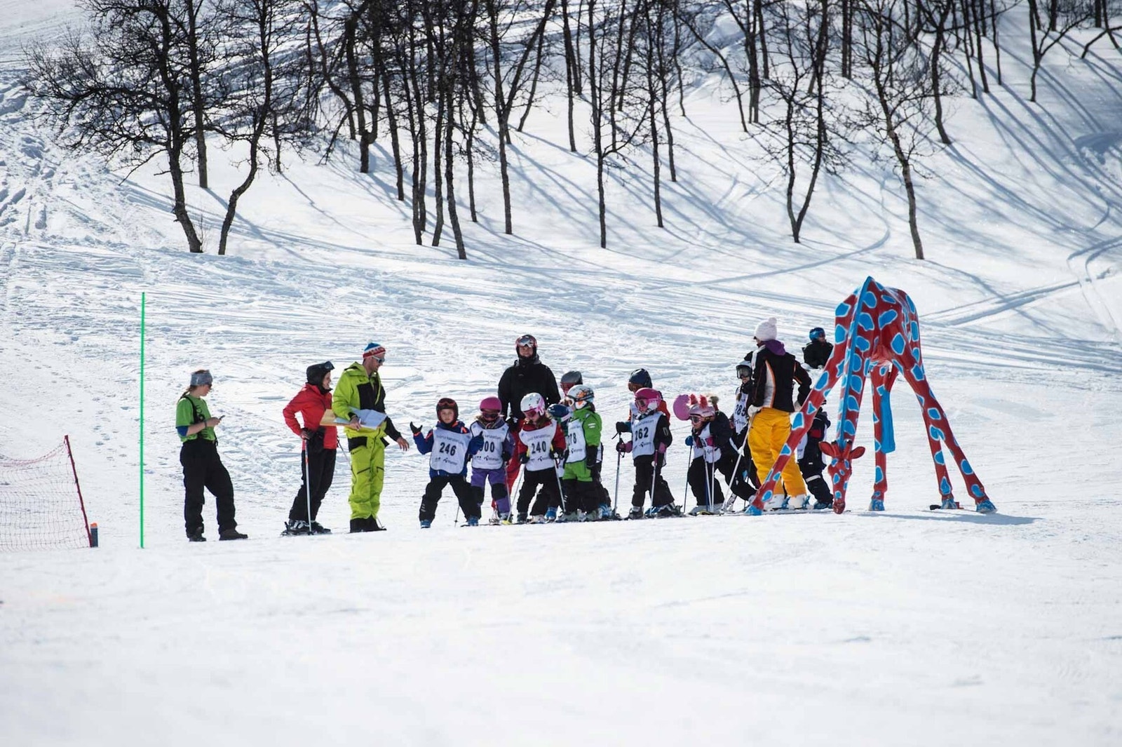 Alpinanlegget har eget barneområde Galleribilde