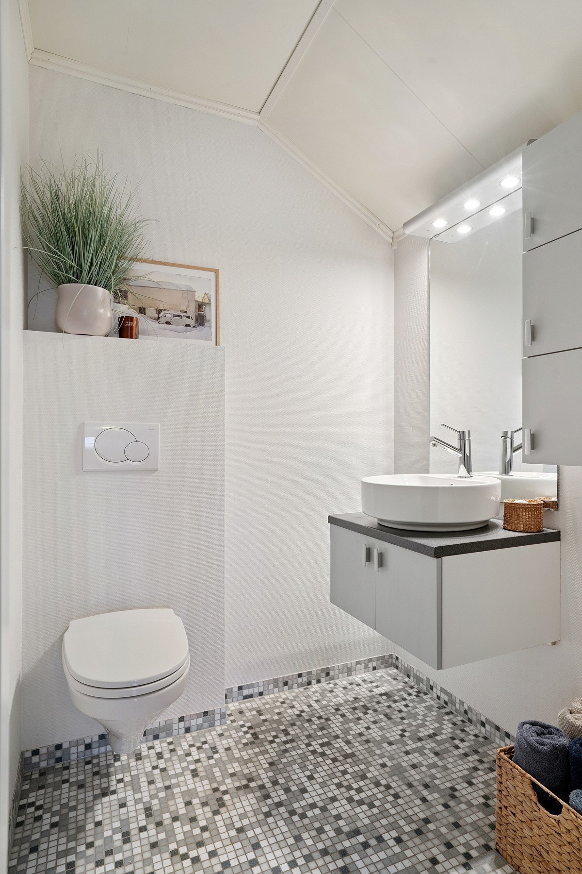 Toalettrom på loftsetasjen. Galleribilde