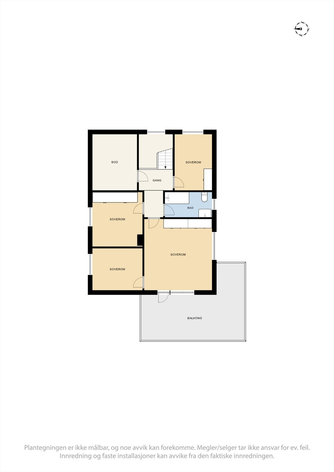 Plantegning 2.etasje. Galleribilde