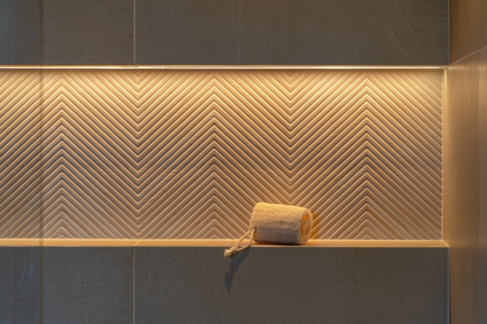 Detalj i dusjnisjen Galleribilde