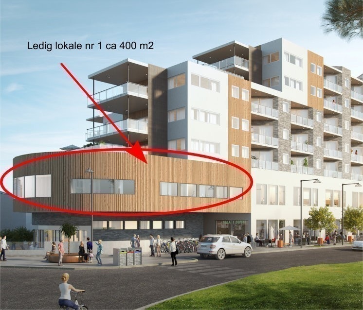 Lokale nr 1 ca 370 m2 i 2. etg. Galleribilde