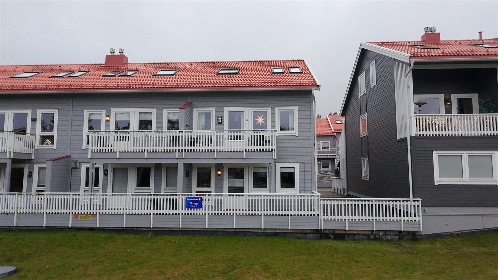 Fasadebilder etter stillaset er fjernet Galleribilde