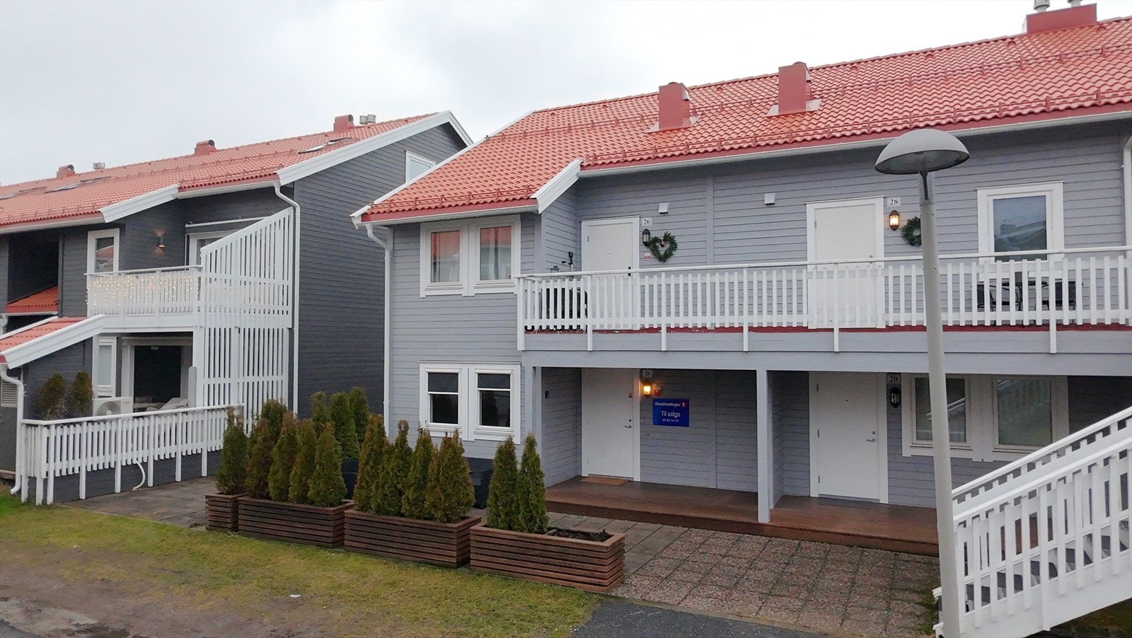 Fasadebilder etter stillaset er fjernet Galleribilde