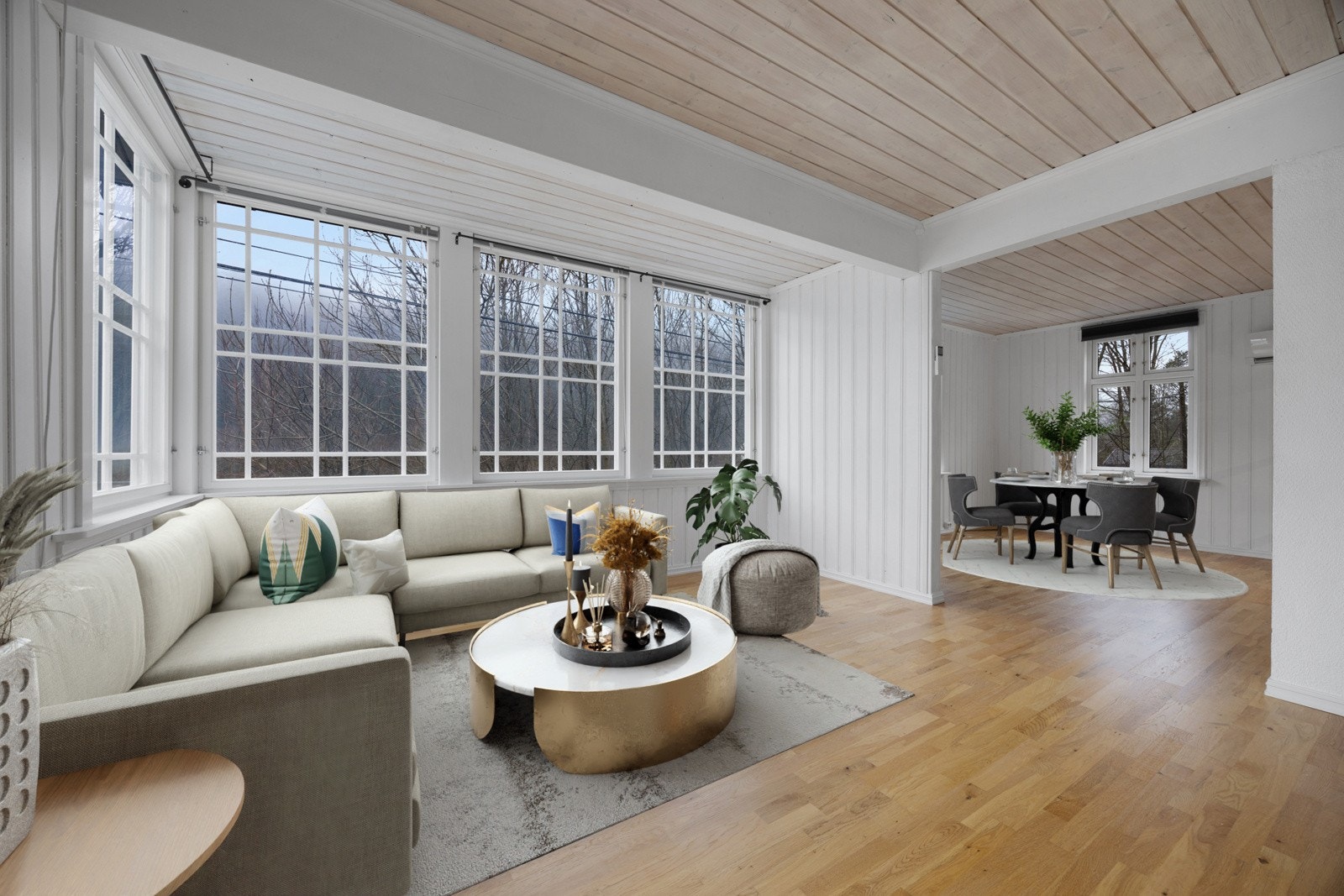 Bildet er digitalstylet Galleribilde