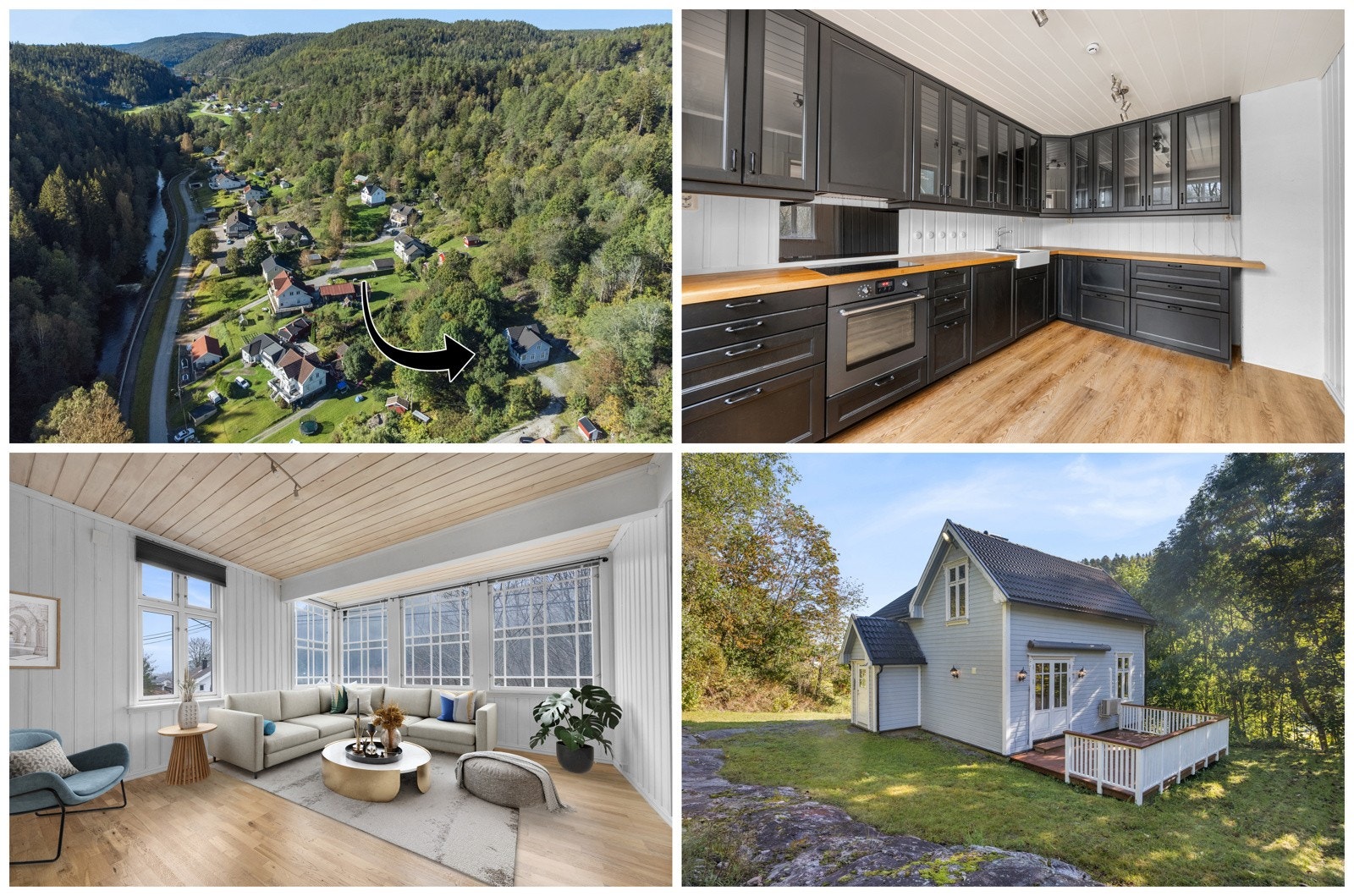 Meglerhuset & Partners Telemark v/ Eiendomsmegler MNEF Per Arne Helland har gleden av å presentere Hellestvedtveien 89. Galleribilde