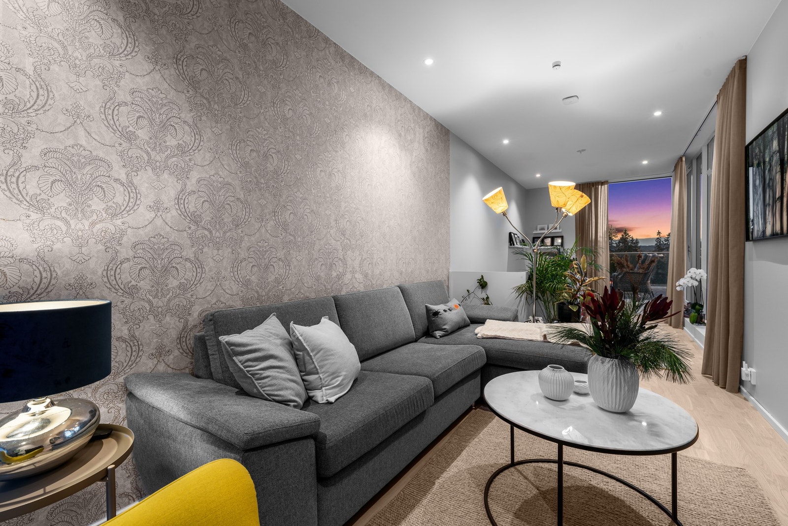 Nåværende eier har også benyttet denne etasjen som et gjesterom. Galleribilde