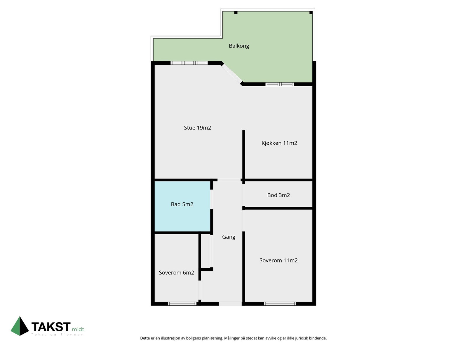 Planskisse Galleribilde