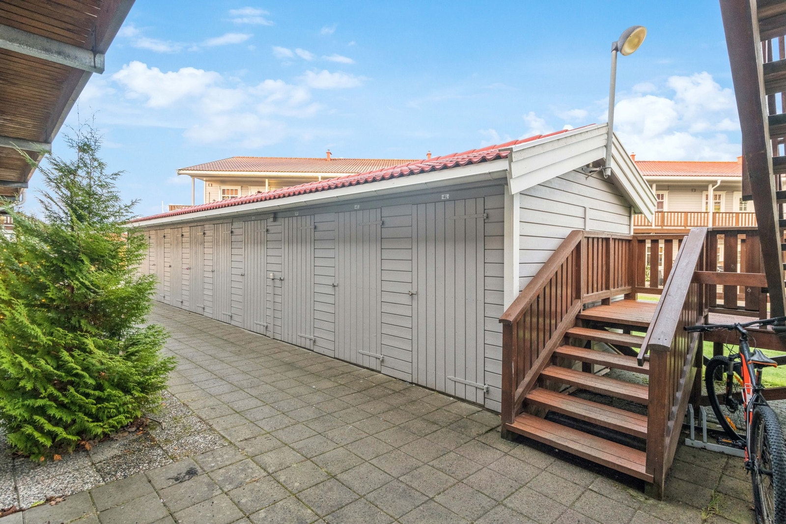 Andelen disponerer en sportsbod som egner seg godt til lagring. Galleribilde