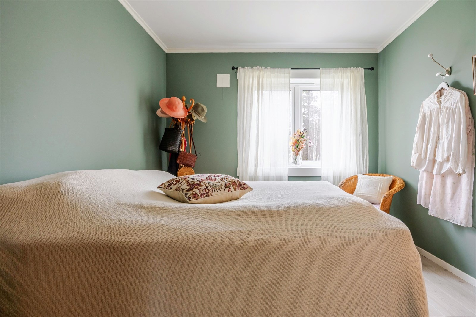 Lunt soverom - enkelt å innrede etter behov Galleribilde