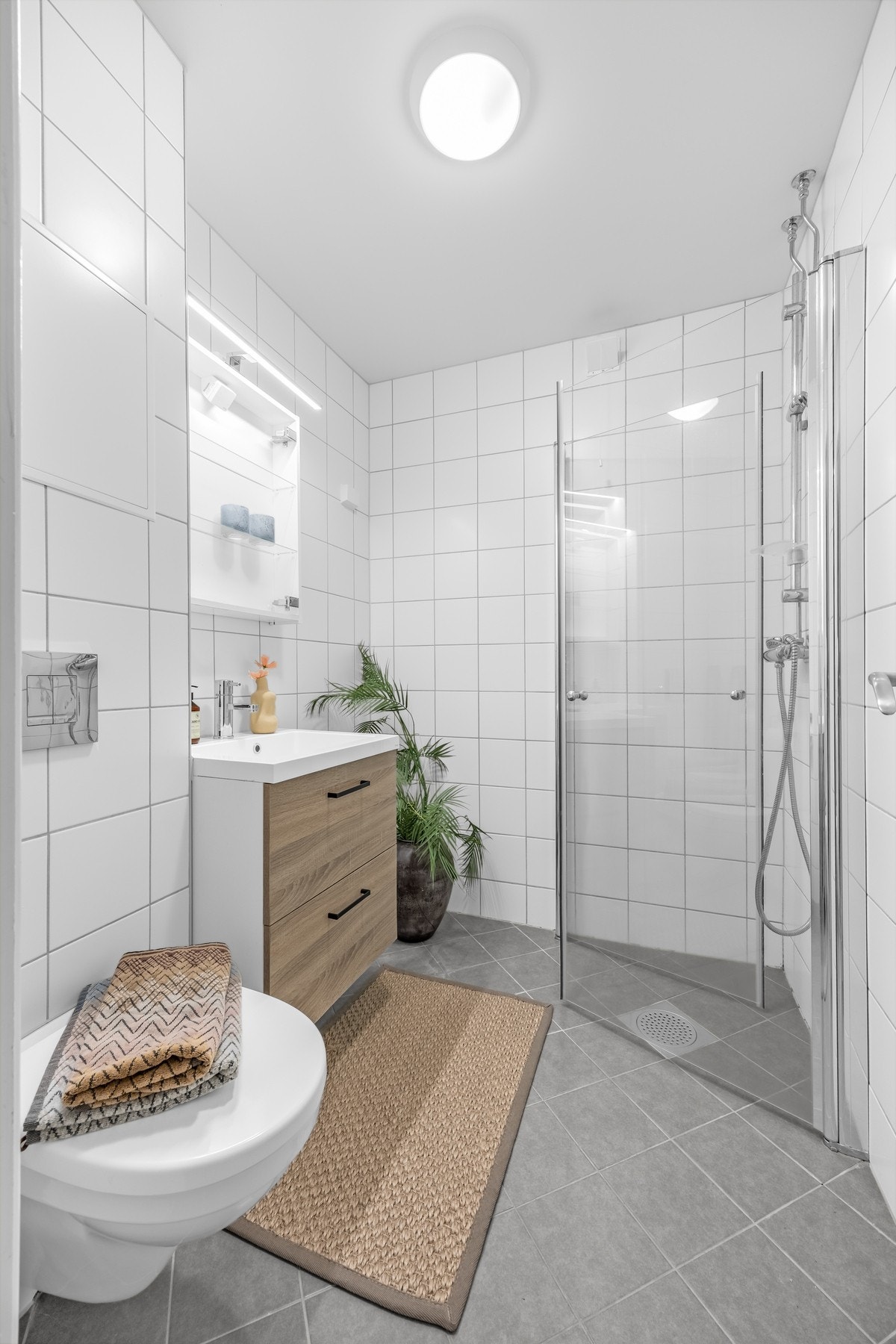 Tiltalende og pent bad Galleribilde