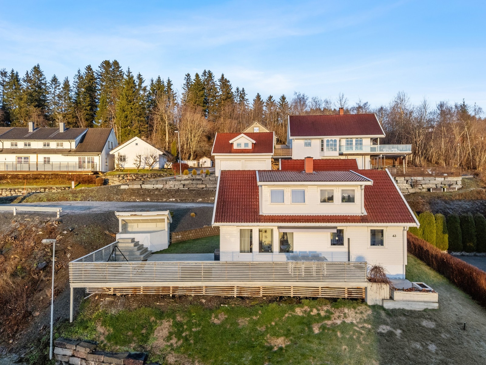 Fasadebilde. Galleribilde