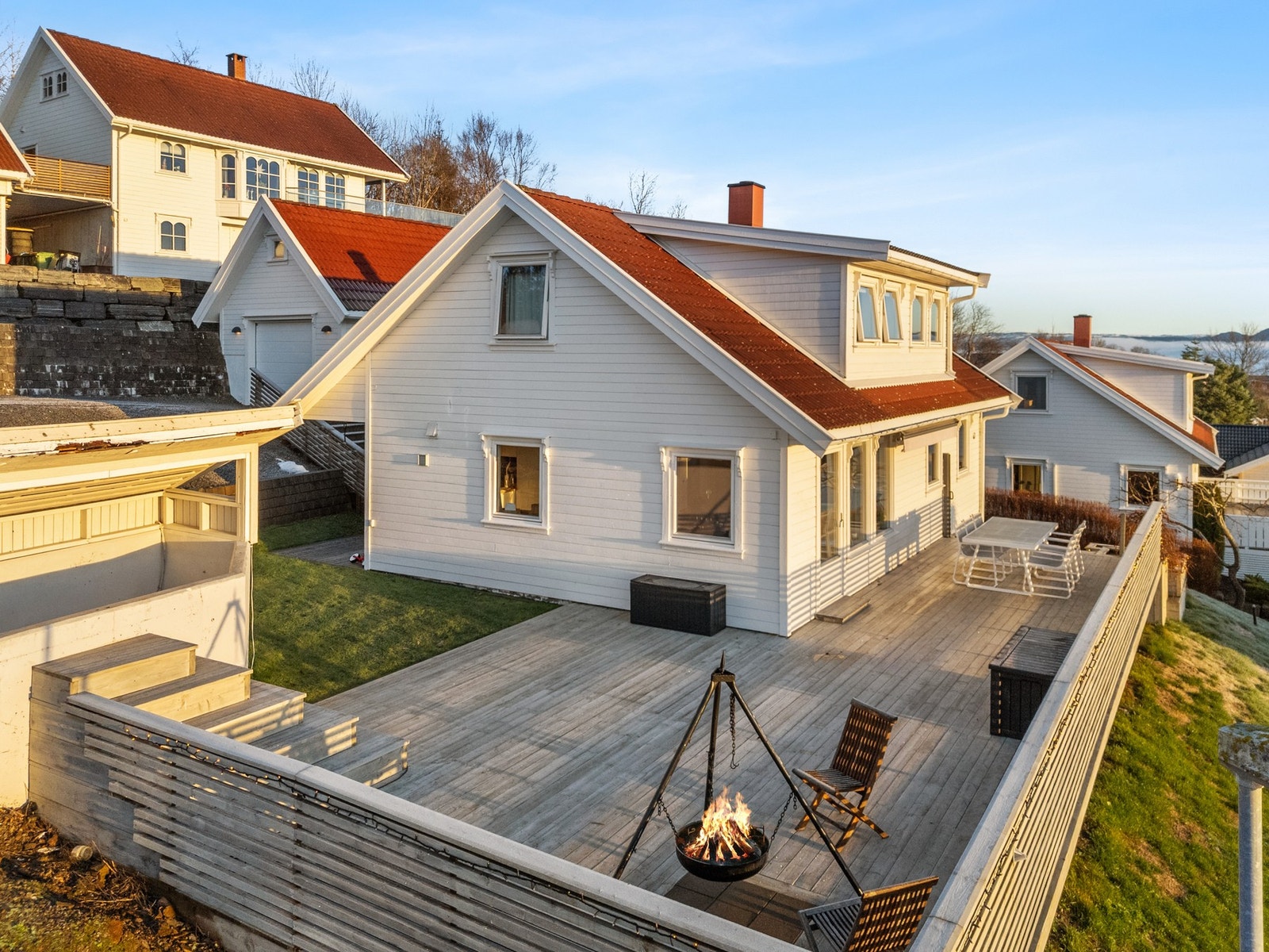 Flott enebolig med 3 soverom og fantastiske utsiktsforhold. Galleribilde