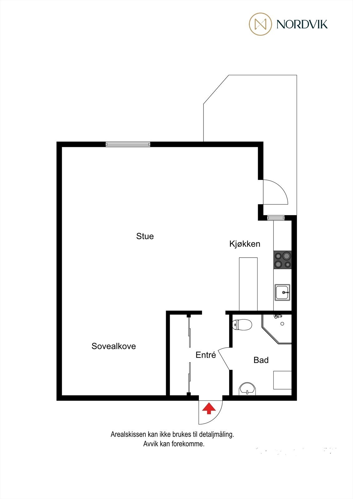 Planskisse Galleribilde