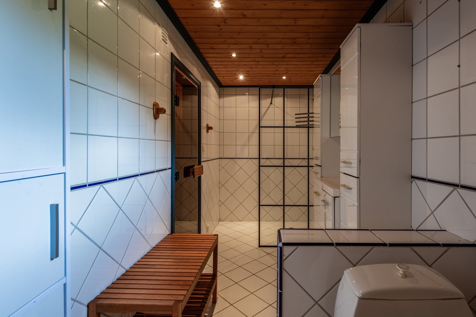 Bad med badstue Galleribilde