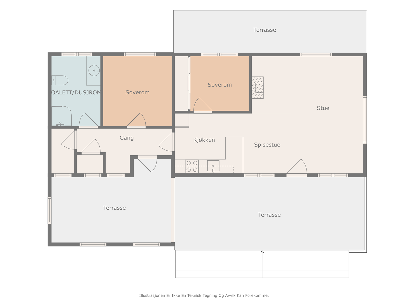 Plantegning. Galleribilde