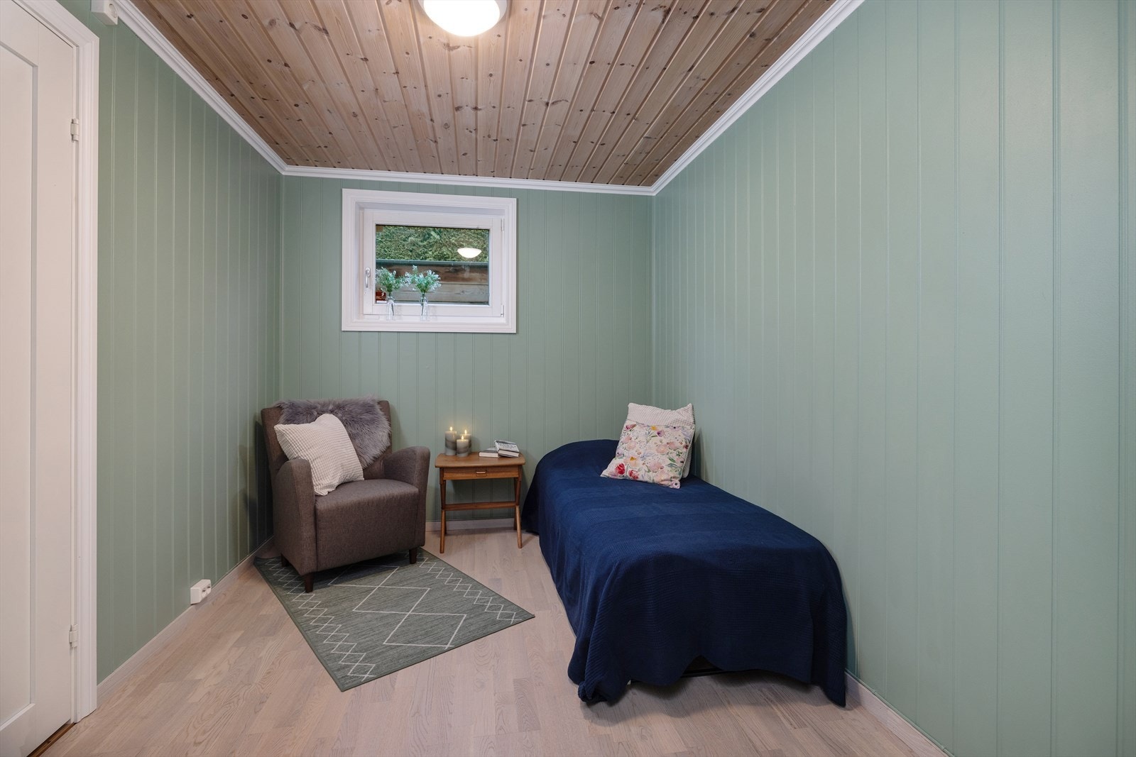 Soverom i kjeller er godkjent . Galleribilde