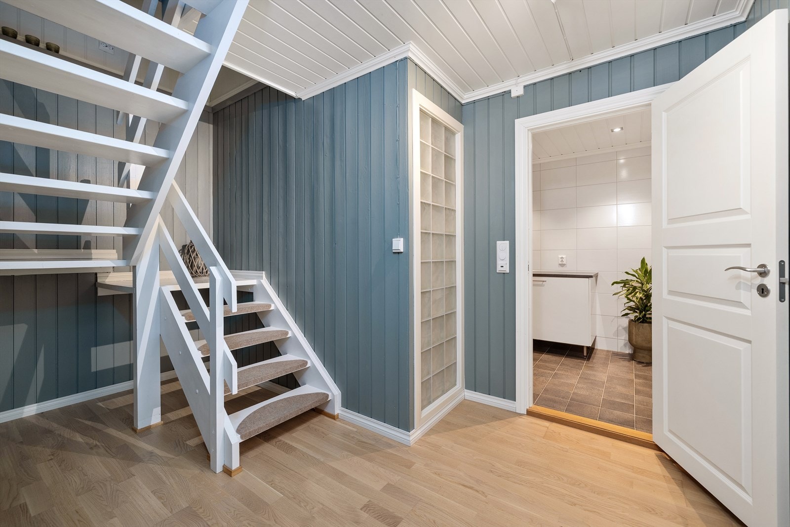 Pen gang i kjeller. Galleribilde