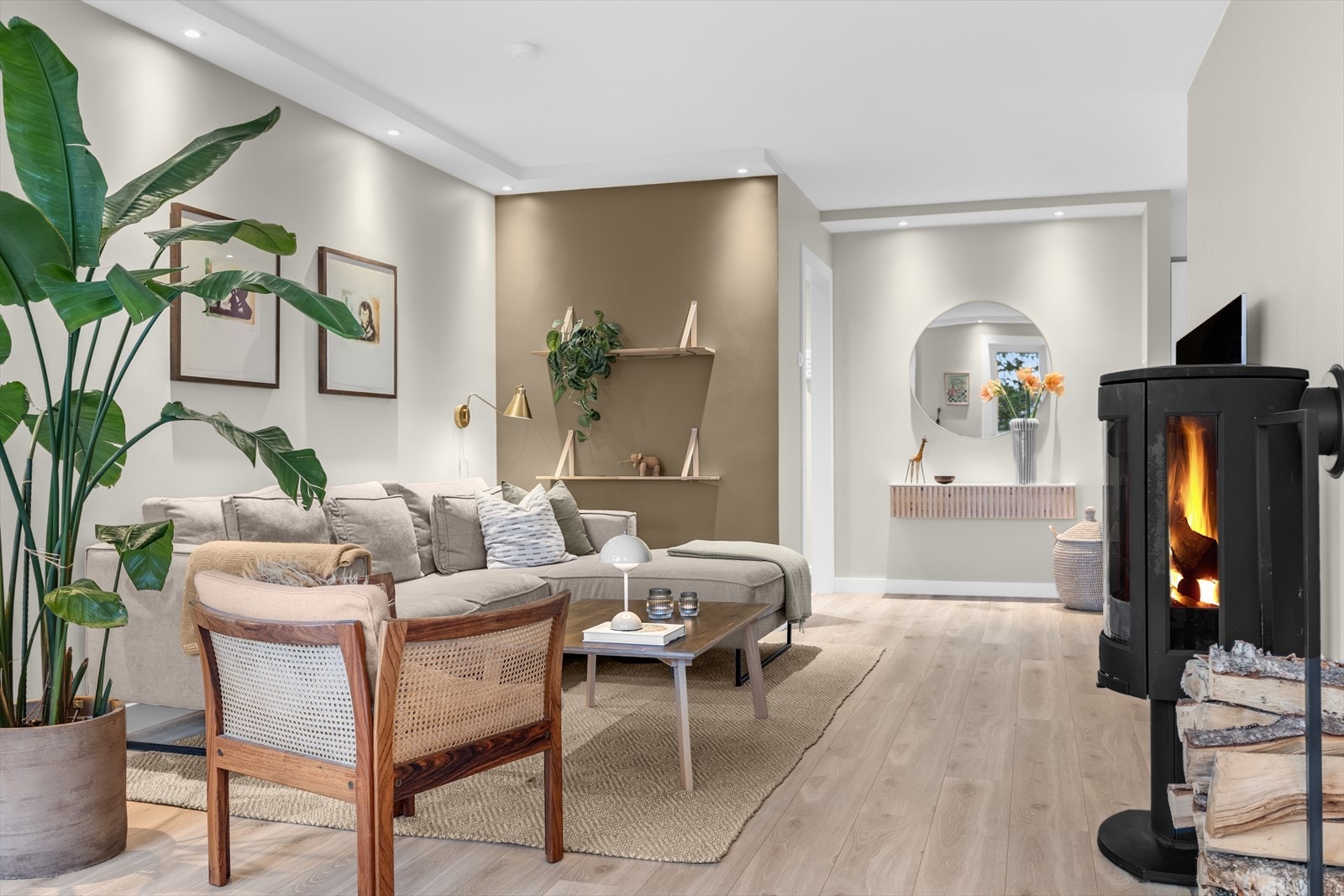 Boligen byr på lekre dealjer og god standard. Galleribilde